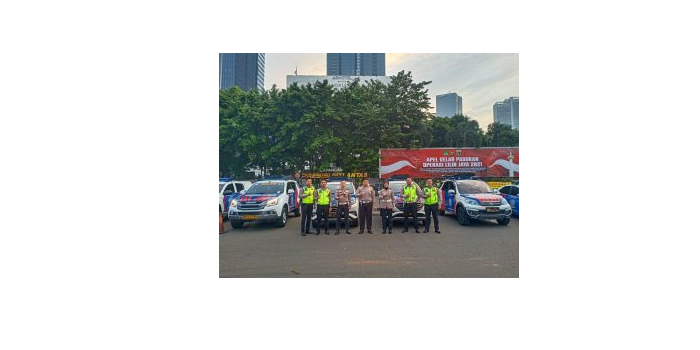 Sebanyak 4 unit mobil INCAR diterjunkan oleh Polda Jatim dalam Operasi Lilin Jaya 2021.