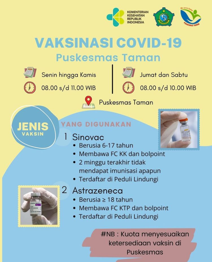 info vaksin Kabupaten Sidoarjo.