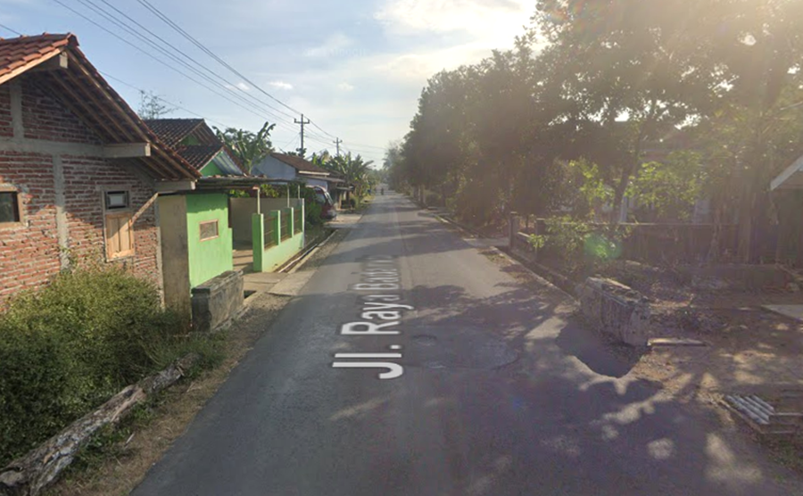 Suasana Desa Badamita, Kecamatan Rakit, Kabupaten Banjarnegara, Jawa Tengah 