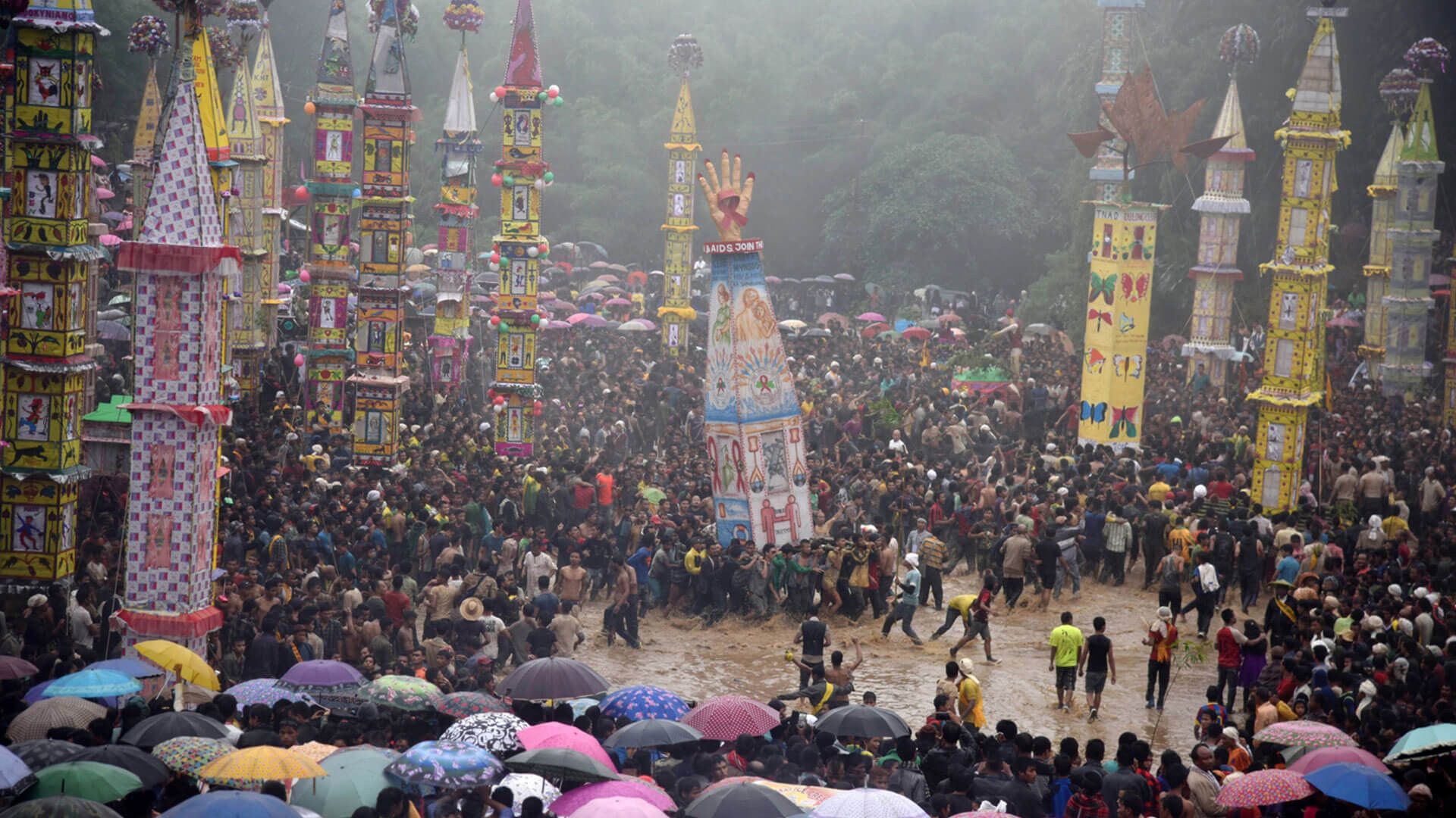 Festival Behdienkhlam, Meghalaya