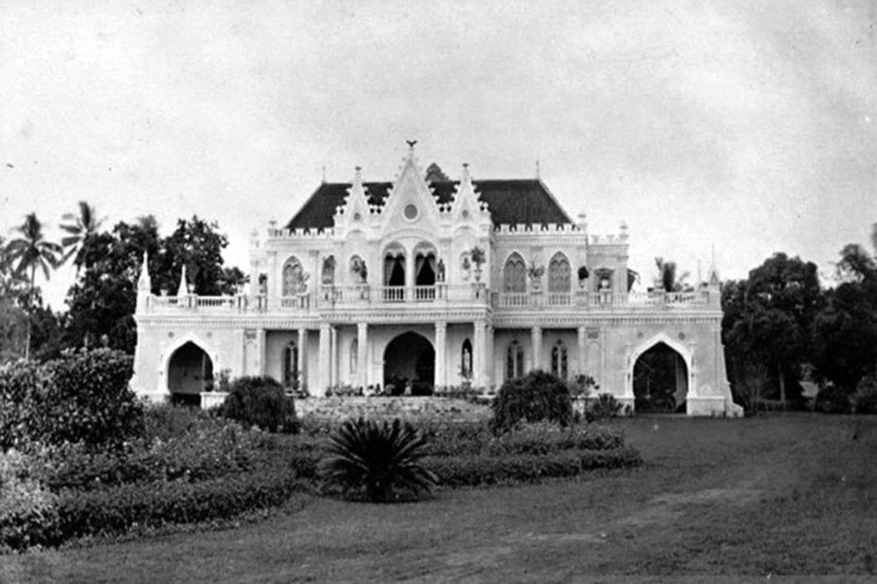 Bangunan Rumah Raden Saleh pada tahun 1875-1885. ANTARA/HO-Cagar Budaya Kemendikbud/am.