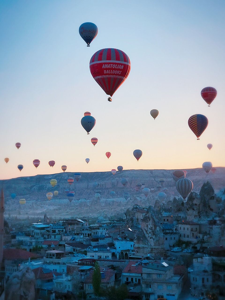 Cappadocia Turkey/ https://pixabay.com/photos/early-morning-cappadocia-2703077/