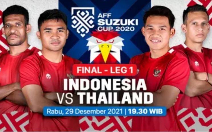 Link Siaran Langsung Final Piala AFF 2020, Indonesia vs Thailand, Live