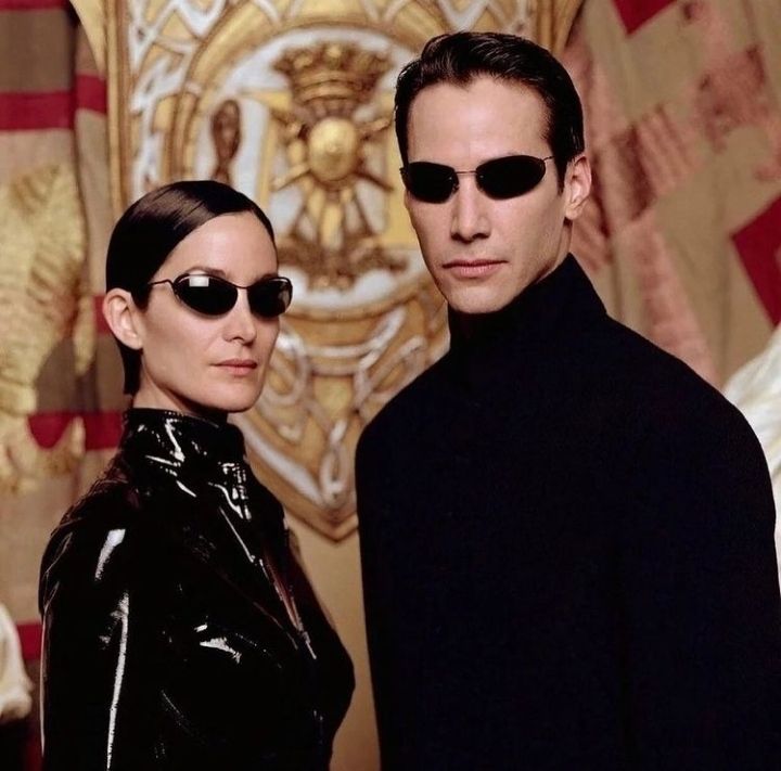 Trinity dan Neo di The Matrix