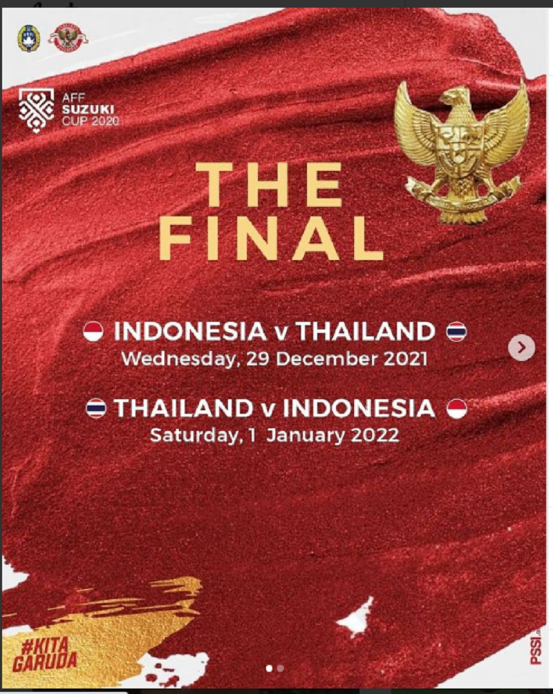 Memori 2016, Indonesia Kalahkan Thailand 2-1 di Final Piala AFF, Ini Komposisi Pemainnya
