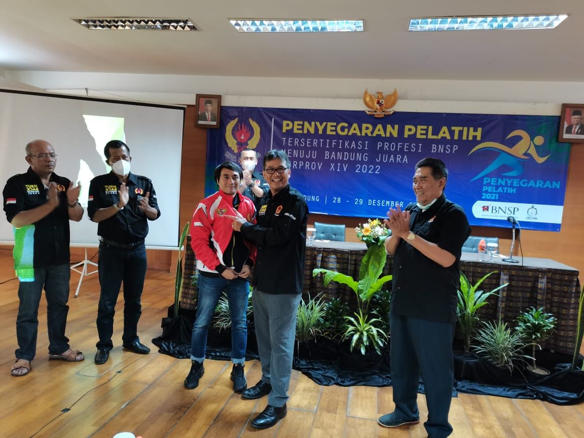 Gelar Penyegaran Pelatih, KONI Kota Bandung Siap Penuhi Target 300 Pelatih tersertifikasi BNSP Hingga 2023
