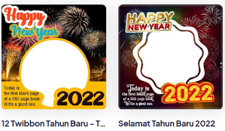 22 Link Twibbon Ucapan Selamat Tahun Baru 2022 Terbaru, Gratis Dan ...