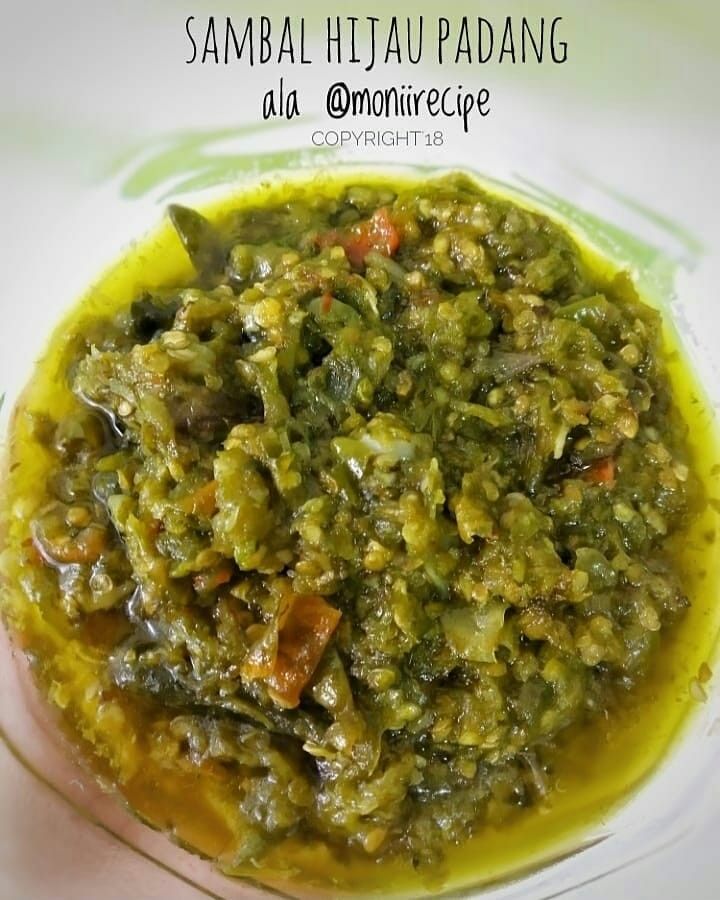 5 Alasan Mengapa Sambal Ijo Padang Sangat Menggoda Lidah