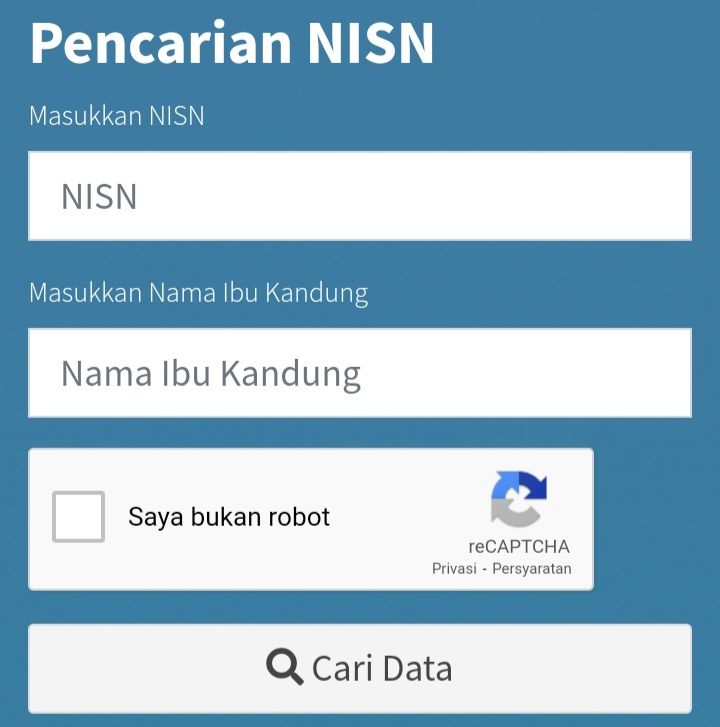 NISN Saya Berapa? Ini Cara Melihat NISN Secara Online untuk Registrasi
