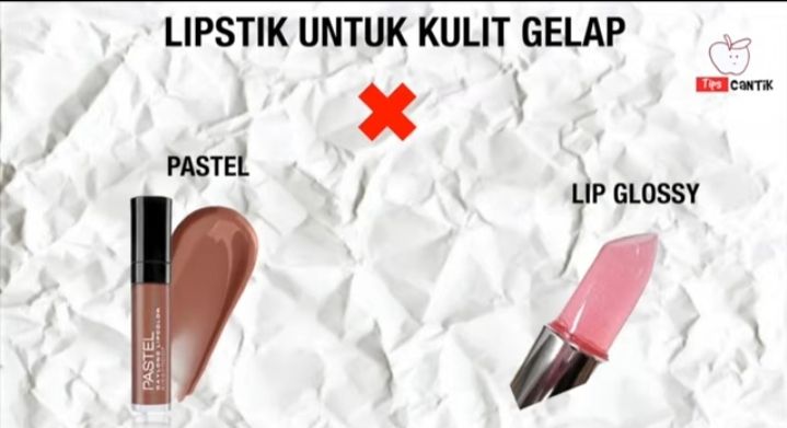 Warna Lipstik yang Harus Dihindari Kulit Gelap
