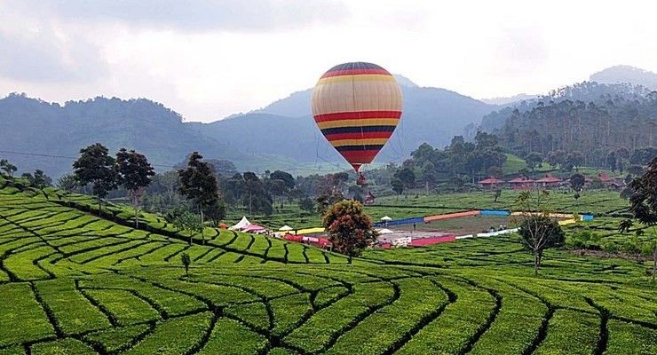 wisata balon udara di Indonesia Chedi Ubud Bali