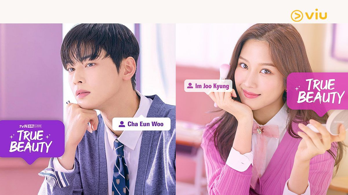 Drama True Beauty Cha Eunwoo ASTRO-Moon Ga Young