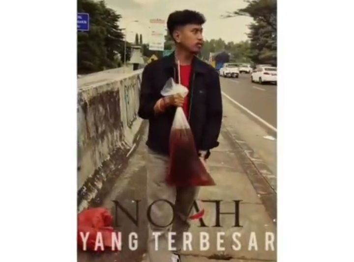 Kocak Parodi Video Klip Noah Yang Terdalam Buat Warganet Tercengang Dengan Ukuran Plastik Es 2477