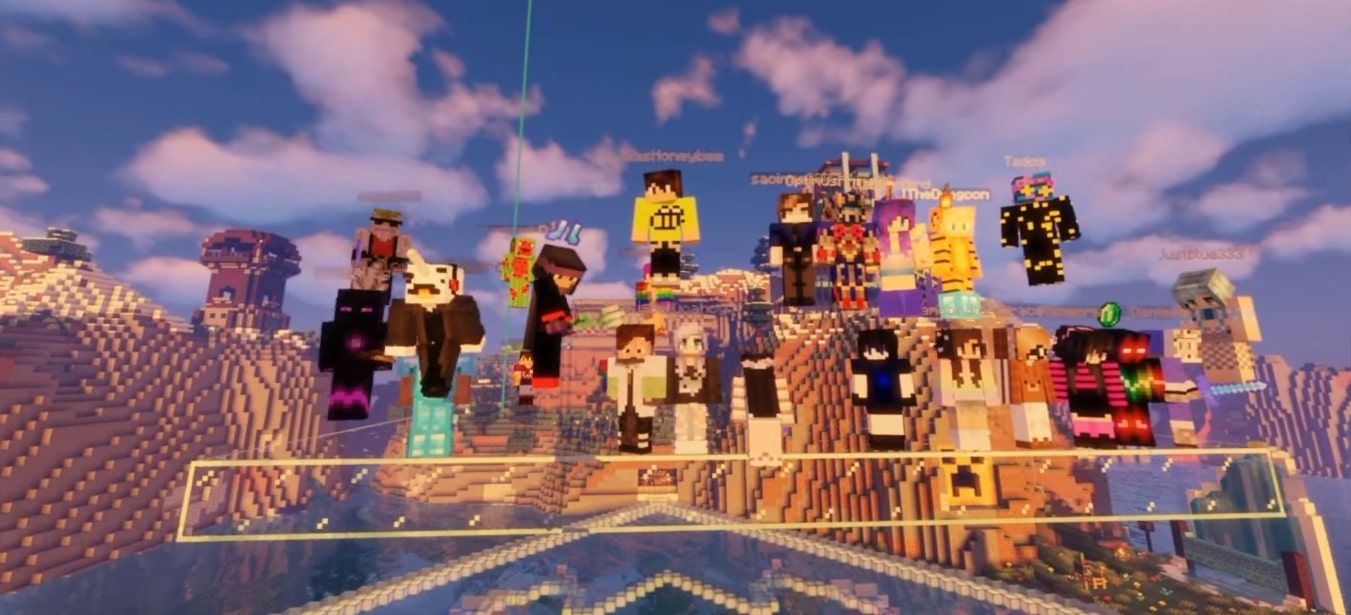 Para pemain berkebutuhan Khusus di Minecraft yang bergabung dalam komunitas Autcraft.