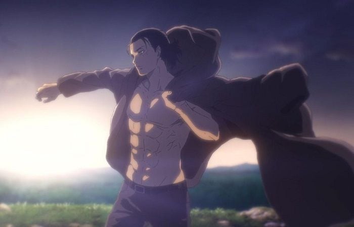 Eren Yeager di anime Attack on Titan 