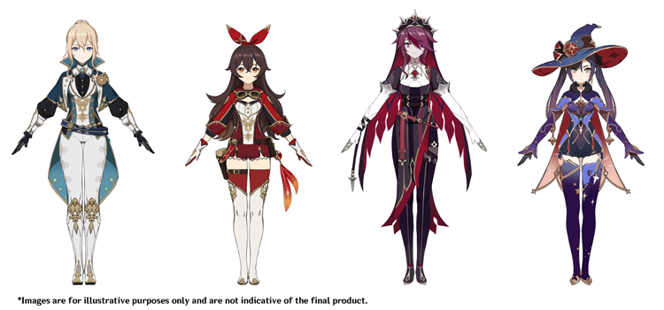 Mihoyo Segera Hadirkan Kostum Alternatif Untuk Jean, Rosaria, Amber, dan Mona Dalam Genshin Impact