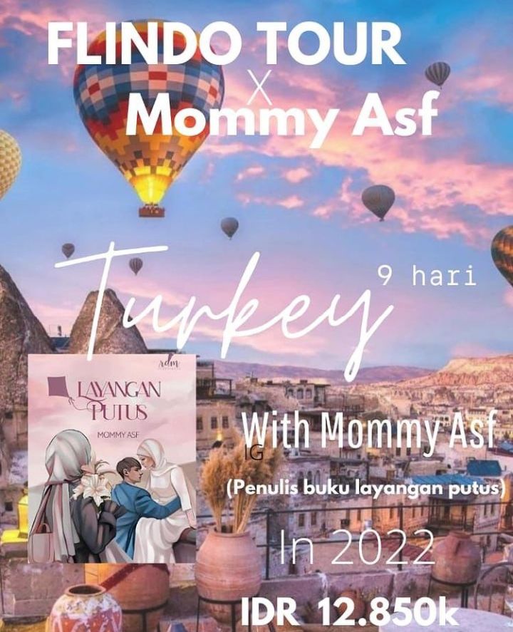 Mommy asf akhirnya bisa mewujudkan impiannya mengunjungi Cappadocia.