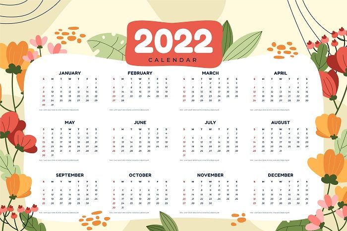 2022 kalender weton dengan februari lengkap Tanggal 10