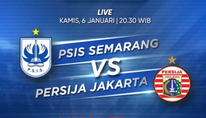 BOLA HARI INI : PSIS vs Persija Liga BRI 1 Live Pukul 20.30 WIB di