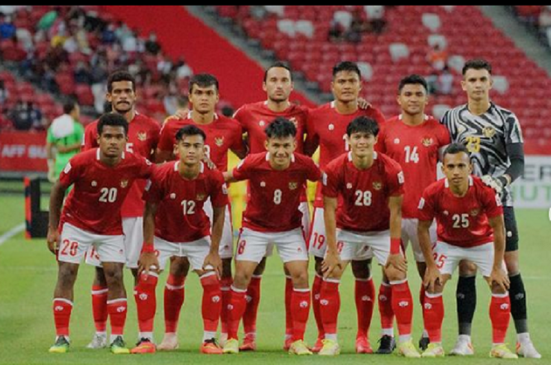 Irvan Jaya bersama timnas Indonesia di AFF Cup 2020