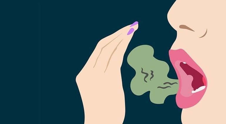 Ilustrasi Mengatasi Bau Mulut Saat Menunaikan Ibadah Puasa.