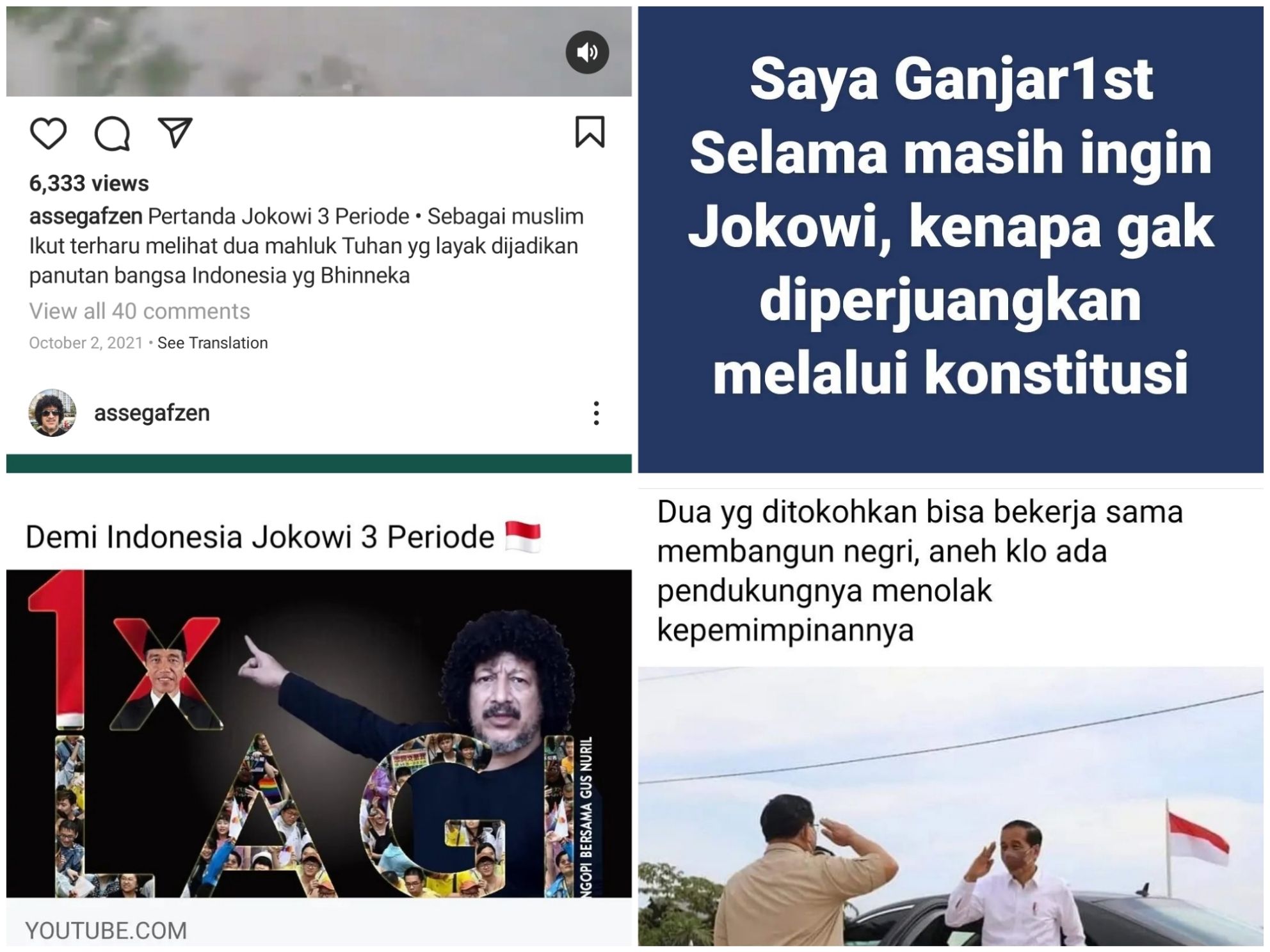 Sejumlah fakta yang menunjukkan Habib Kribo pendukung Jokowi tiga periode