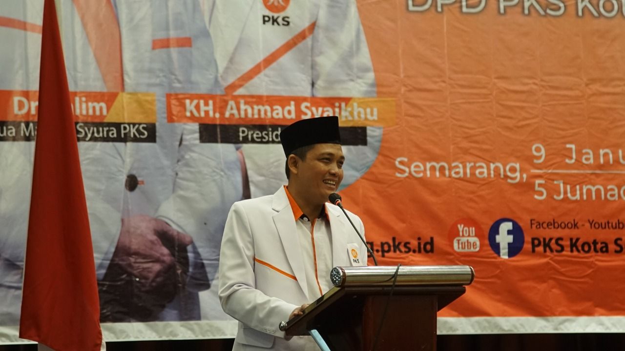 Ketua DPD PKS Kota Semarang Suharsono.