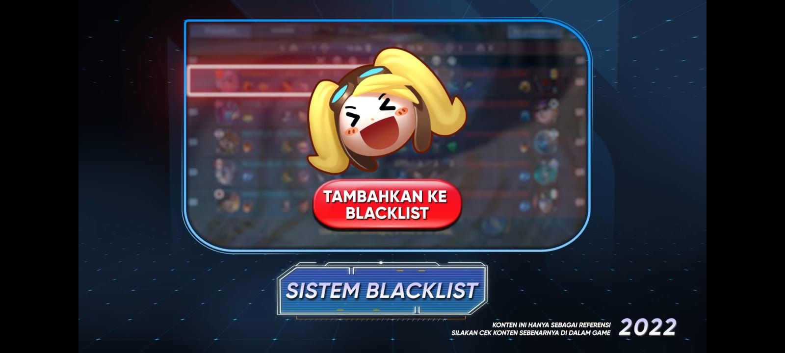 Fitur Blacklist 