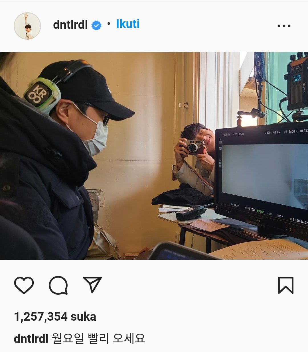 Park Seo Joon dan V Komentari Unggahan Choi Woo Shik di Instagram, Wooga Squad Masih Solid