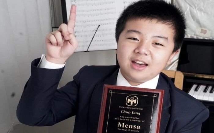 Daniel Yang meraih angka tertinggi dalam tes IQ Mensa.*  