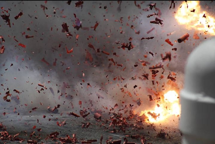 Ilustrasi ledakan. Terjadi ledakan di Majenang Cilacap yang diduga akibat petasan.*
