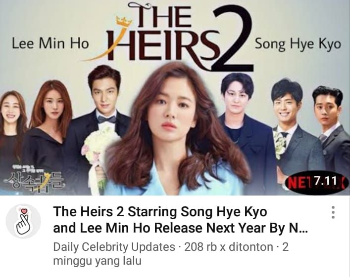 streaming the heirs sub indo