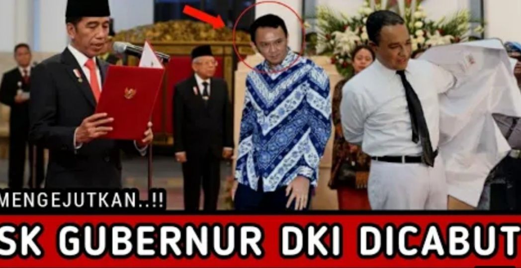 kabar Presiden Jokowi cabut SK Gubernur DKI Jakarta Anies Baswedan dan pilih Mensos Risma sebagai pengganti