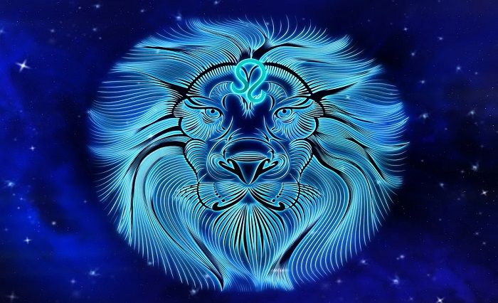 Lambang zodiak Leo.*  