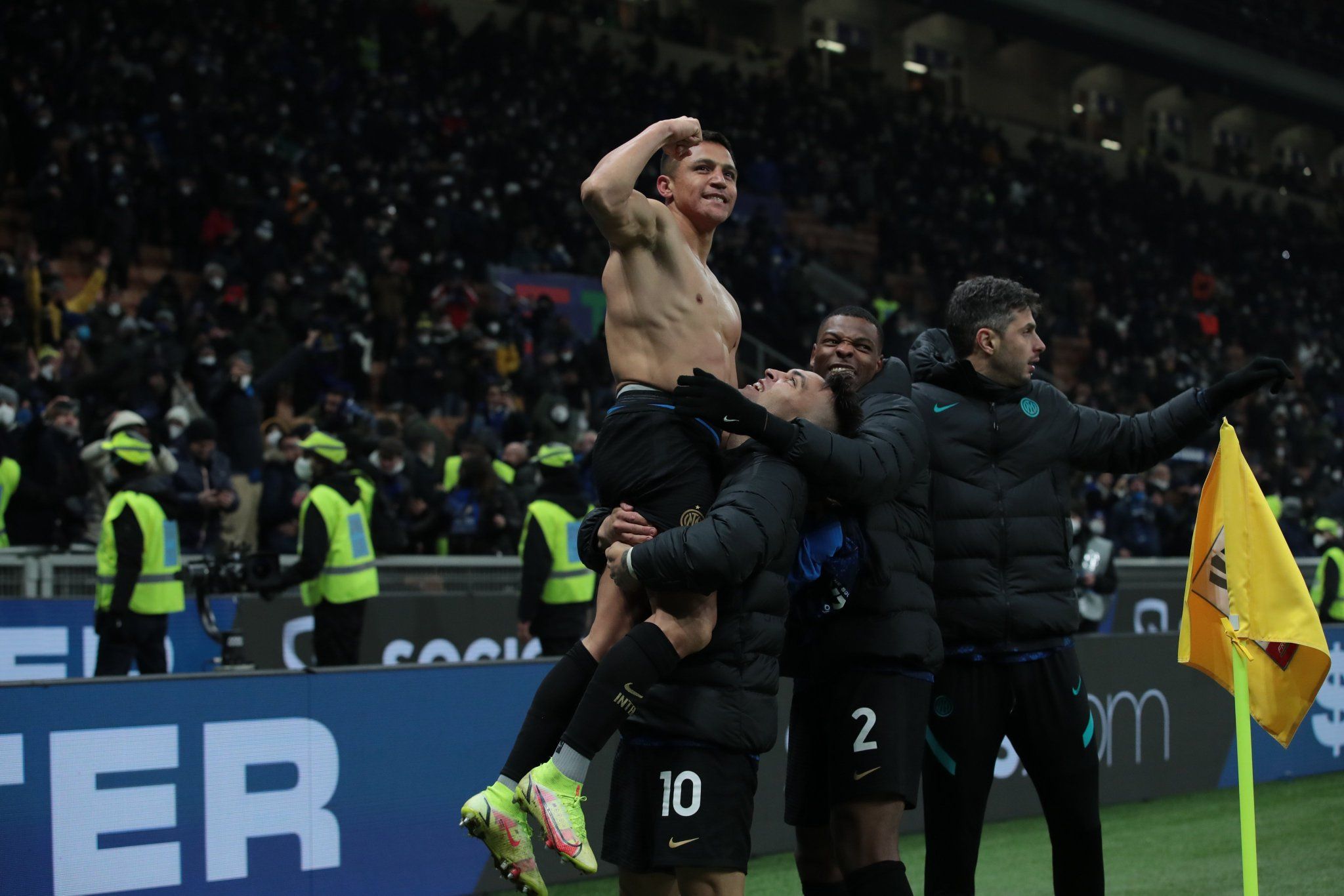 Gol Alexis Sanchez Berhasil Antarkan Inter Milan Juarai Piala Super Italia