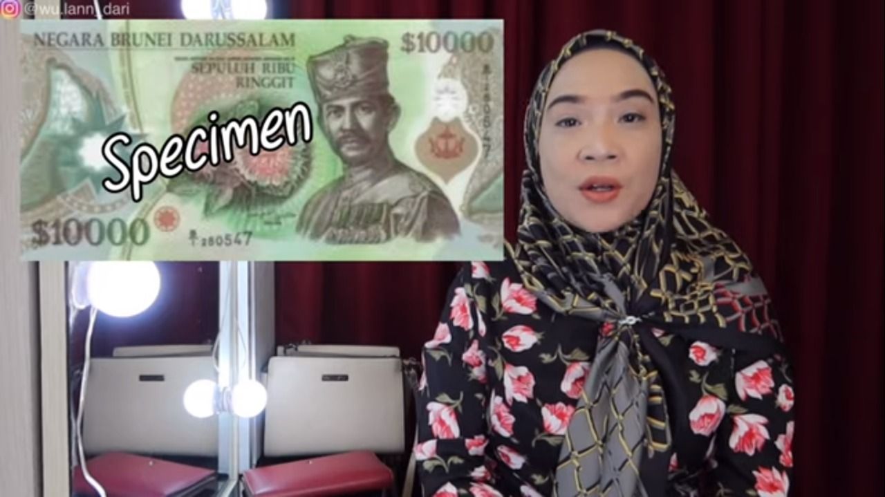 Uang Rp100 juta Bisa diselipkan  di Kaus Kaki? Bisa, di Negeri Sultan Hassanal Bolkiah, Brunei Darussalam