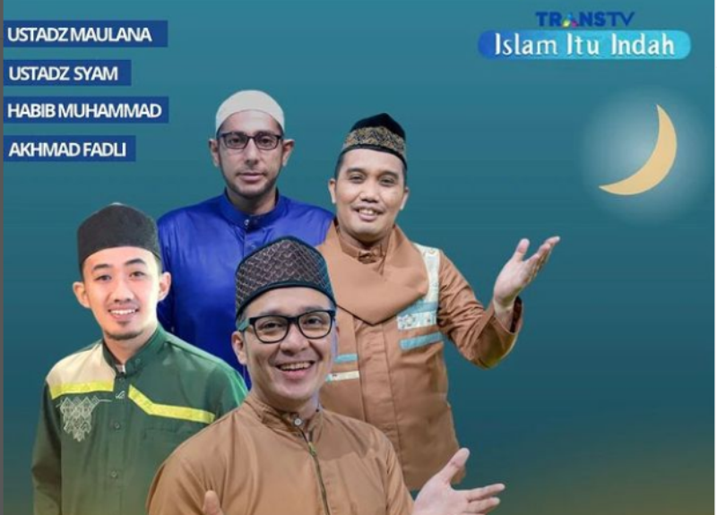 Jadwal Siaran Televisi Trans TV Kamis, 30 Maret 2023, Ada Program Dini Hari dan Islam Itu Indah