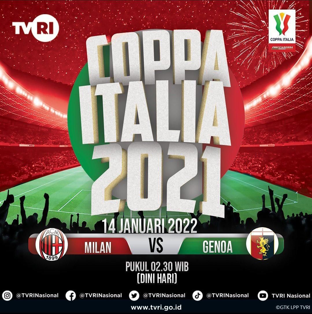 Jadwal coppa italia 2022