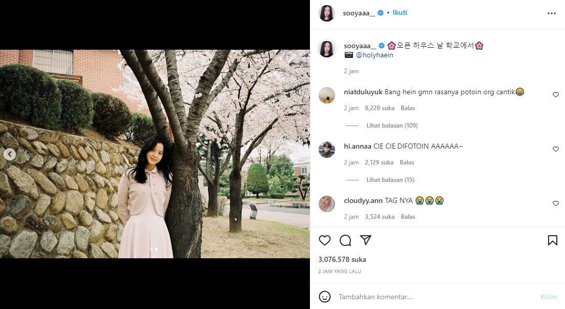 Heboh Foto Terbaru Jisoo dan Jung Hae In di Instagram