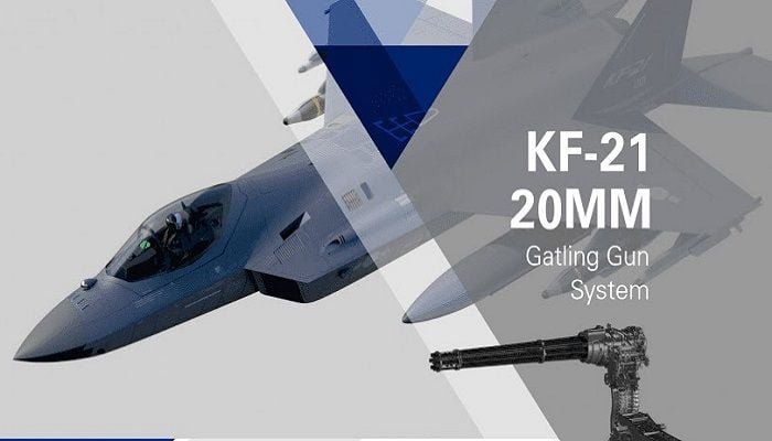 KF-21 Boramae Indonesia akan diberi Gatling Gun buatan General Dynamics