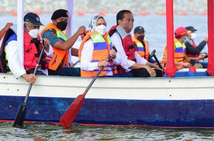 Kurang Pasokan Air Bersih, Jokowi Kunjungi Bendungan Ke 29 di NTB