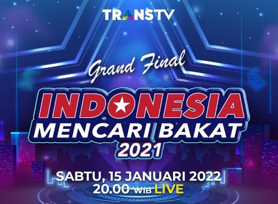 Jadwal Acara TransTV Hari Ini Sabtu 15 Januari 2022, Ada Grand Final Indonesia Mencari Bakat, dan Film Bioskop