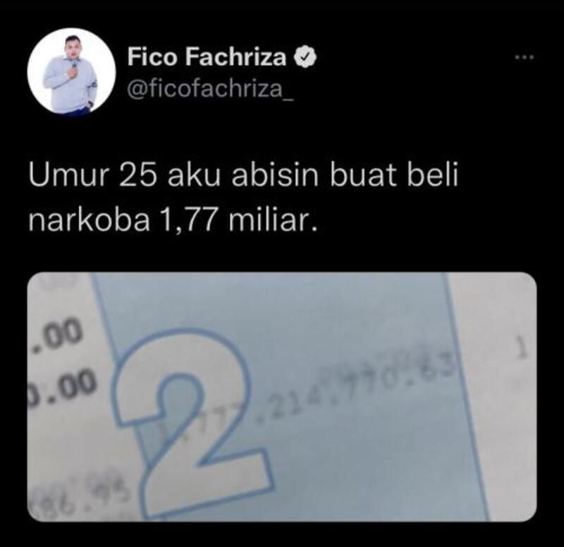 Legenda Sinte Indonesia, Fico Fachriza Pernah Ngaku Narkoba di Usia 25 Tahun, Nyaris Habisan Rp2 Miliar! 