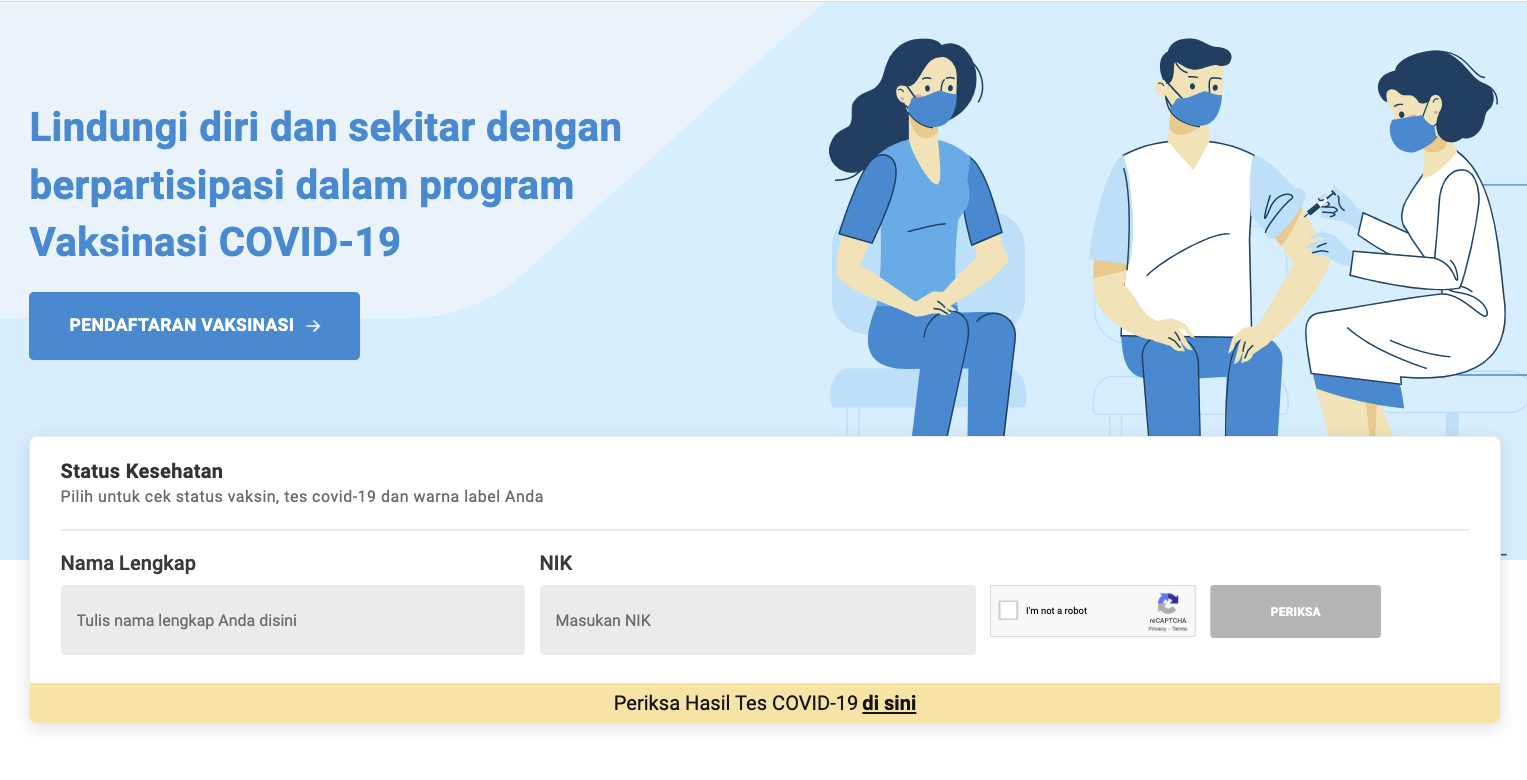 Cara Mudah Cek Tiket Vaksinasi Booster Di Website PeduliLindungi, Yuk ...