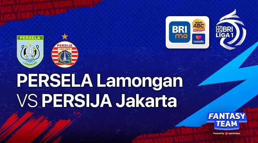 Jadwal acara Indosiar hari ini ada BRI Liga 1 Persela Lamongan vs Persija Jakarta.