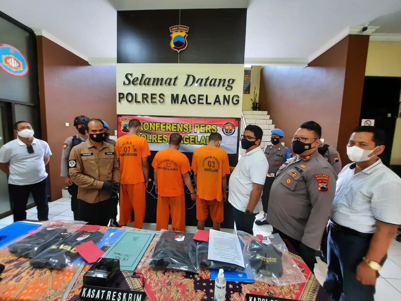 Pelaku pembacokan pria di Magelang terancam 7 tahun penjara.
