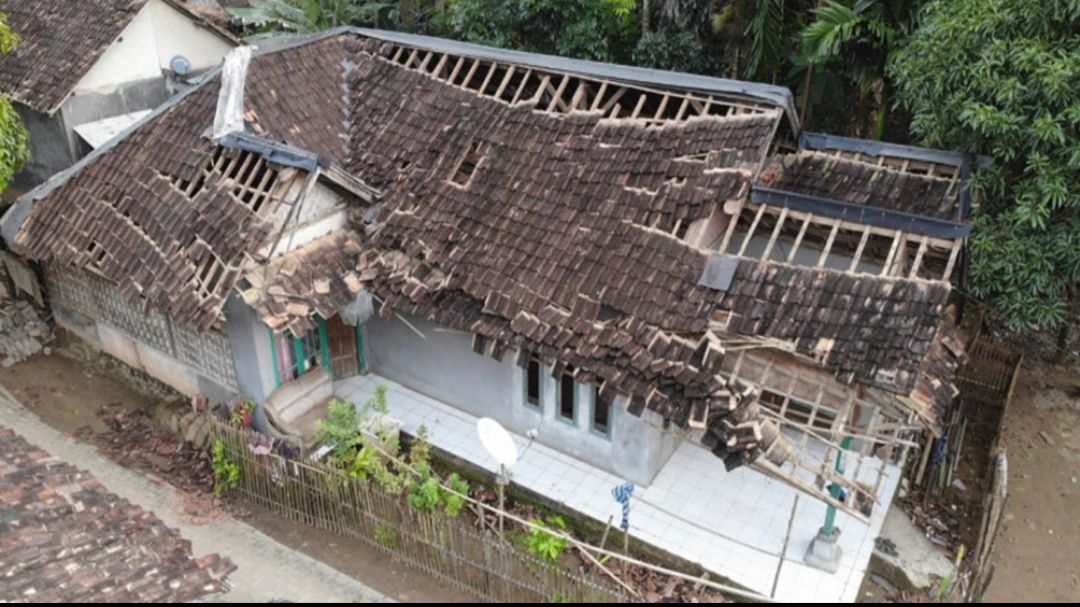 Update: Tercatat 3.078 Rumah Rusak Akibat Gempa bumi M 6,6 di Banten