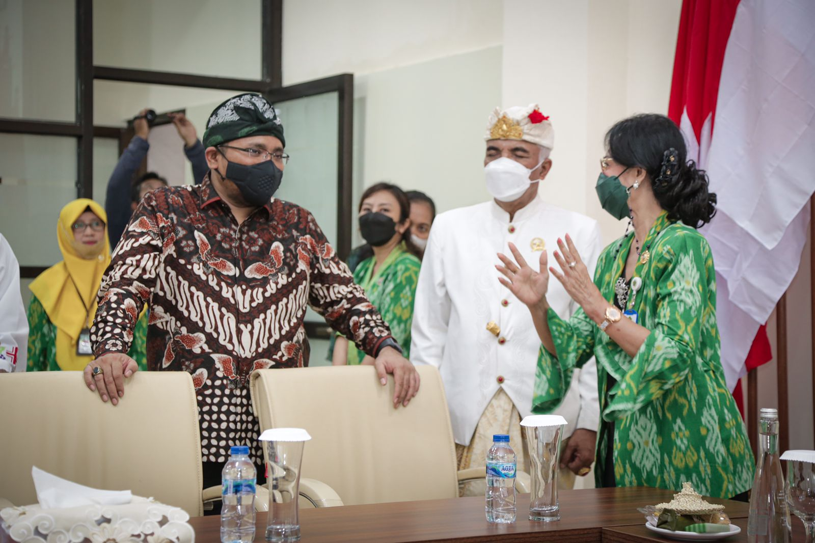 Menteri Agama, Yaqut Cholil Qoumas meninjau Rumah Pelayanan Agama dan Keagamaan di Bali/Kemenag