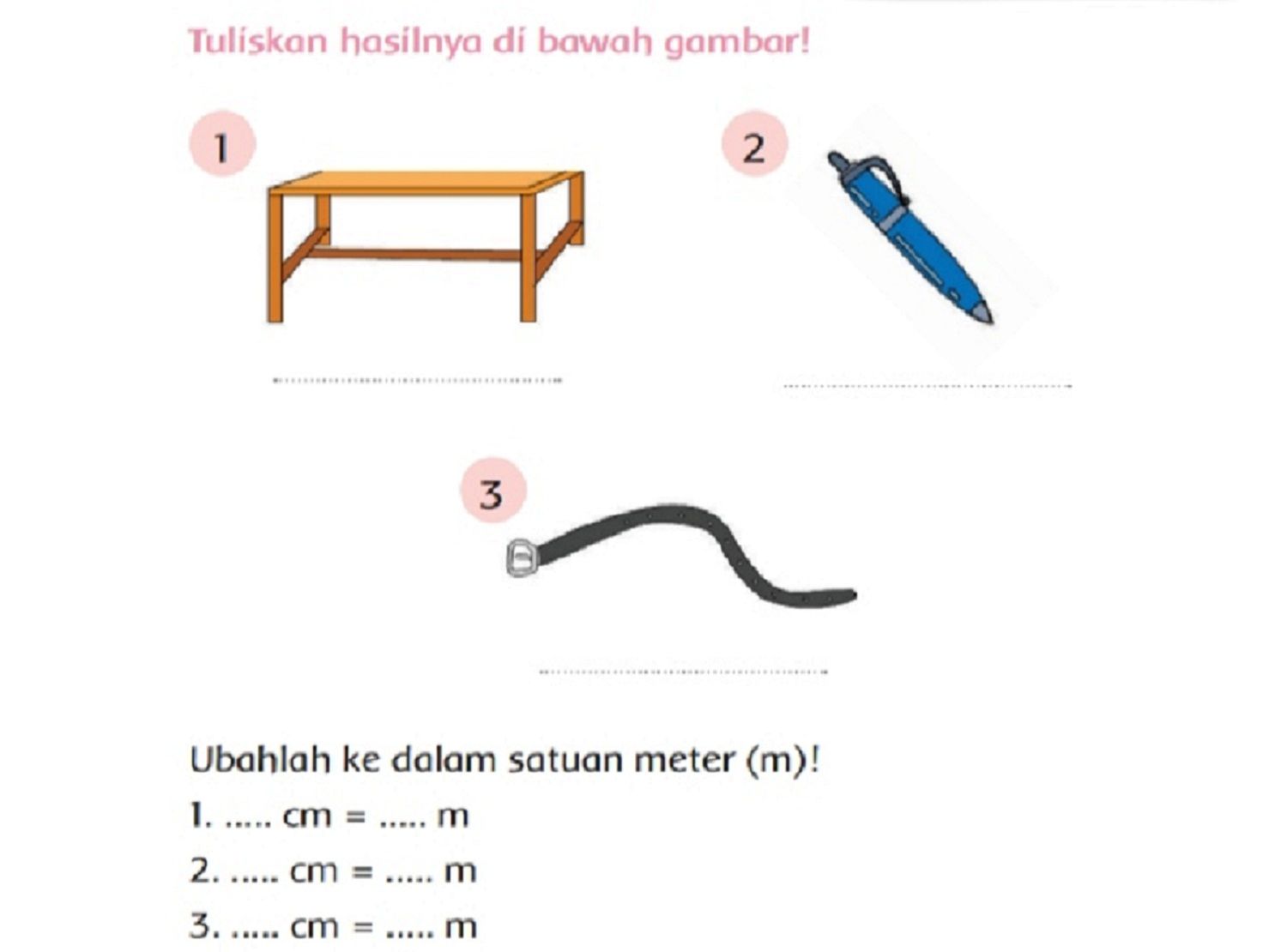 Ubahlah ke Dalam Satuan Meter! Kunci Jawaban Tema 5 Kelas 2 SD dan 