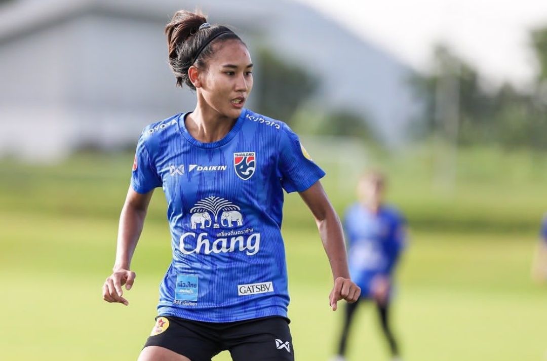 Taneekarn Dangda, bintang Timnas Wanita Thailand yang akan jadi perhatian pada Piala Asia Wanita 2022 di India